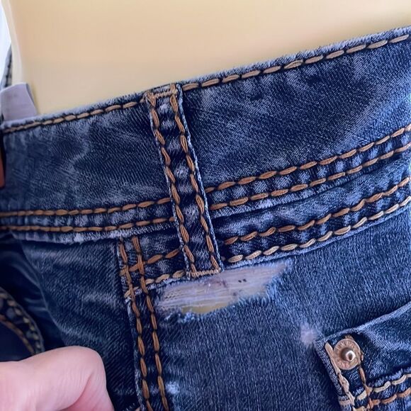 Express distressed skinny jeans - Picture 7 of 10